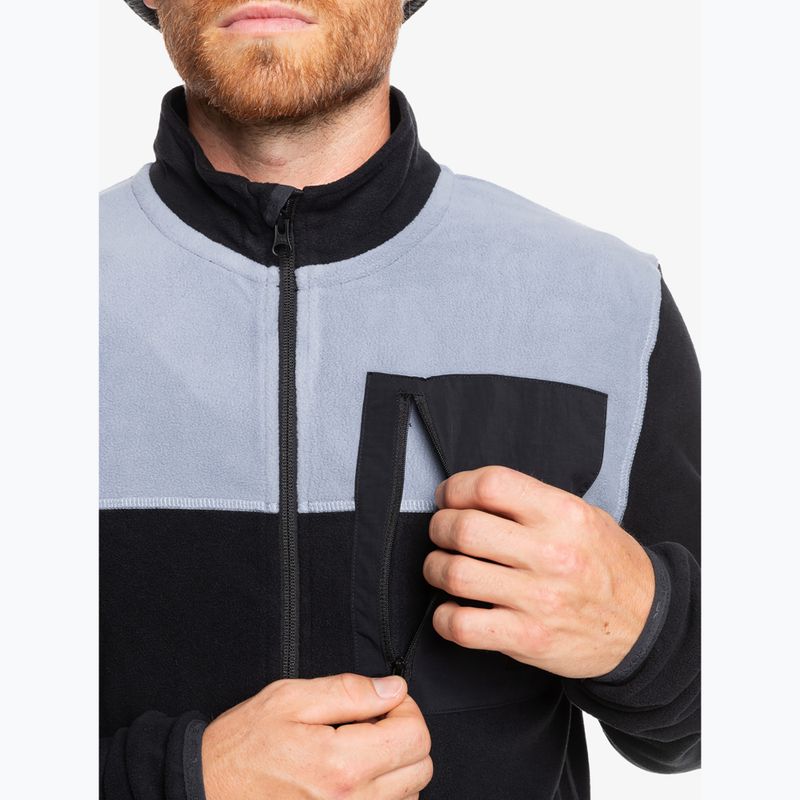 Мъжки суитшърт Quiksilver Aker Full Zip Fleece Sweatshirt true black 5