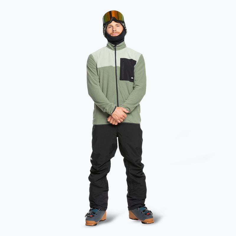 Мъжки суитшърт Quiksilver Aker Full Zip Fleece sea spray 2