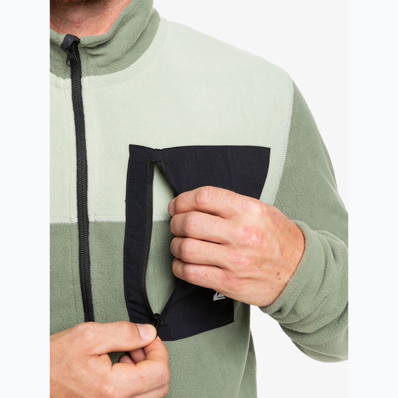 Мъжки суитшърт Quiksilver Aker Full Zip Fleece sea spray 6