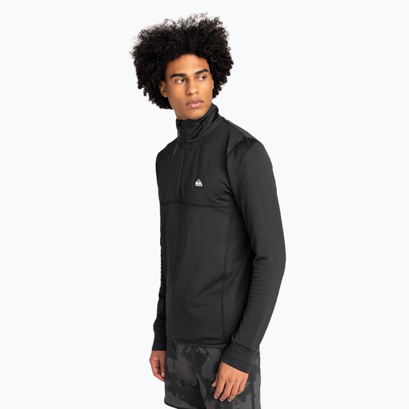 Мъжки суитшърт за сноуборд Quiksilver Steep Point Half Zip Fleece true black 4