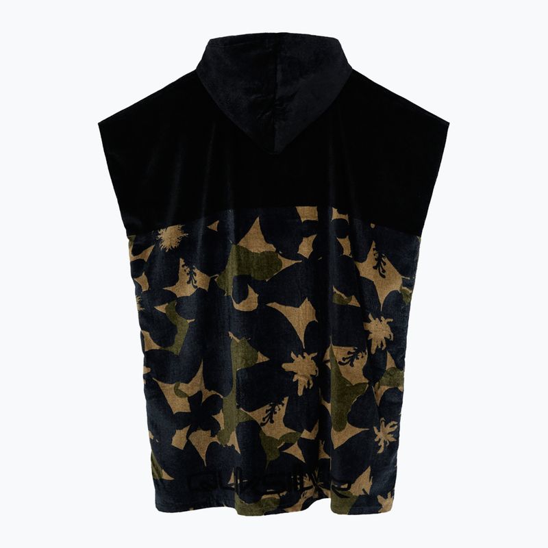 Мъжко пончо Quiksilver Hoody Towel Boy grape leaf 2