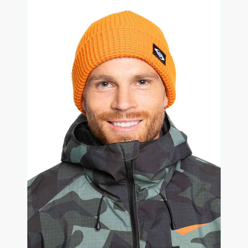 Мъжка зимна шапка Quiksilver Tofino orange pepper 3