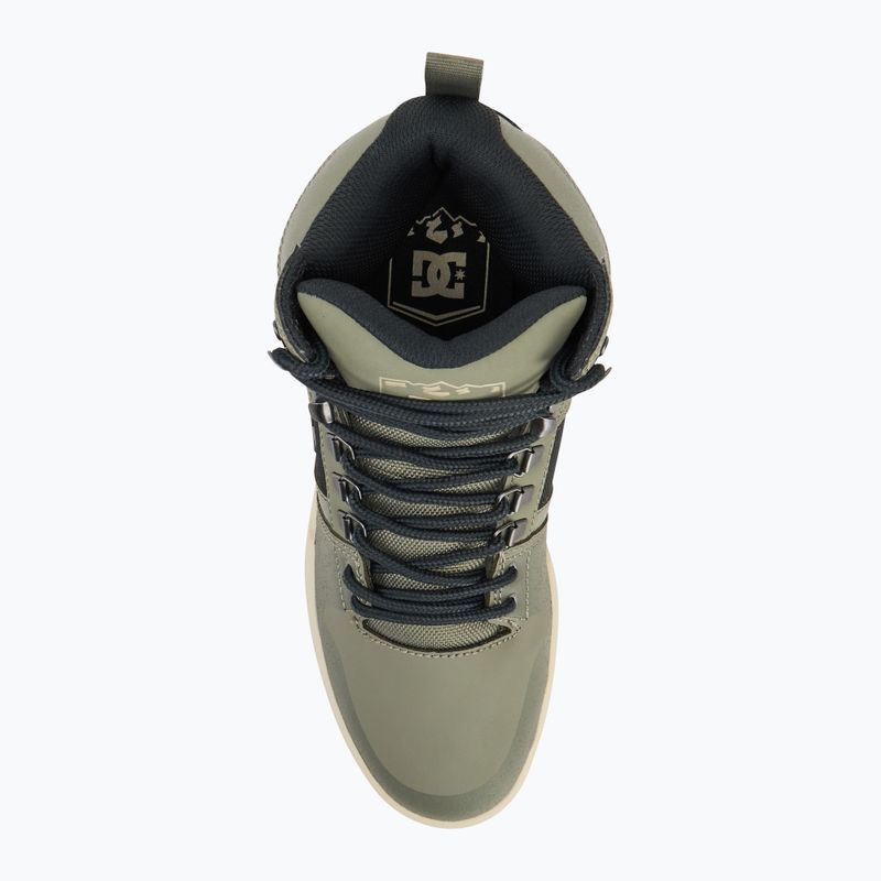 Мъжки обувки DC Pure High Top WR green / black / white 5
