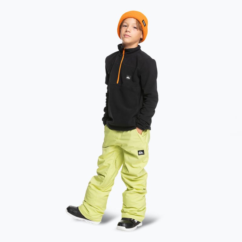 Детски панталони за сноуборд Quiksilver Estate celery green 2