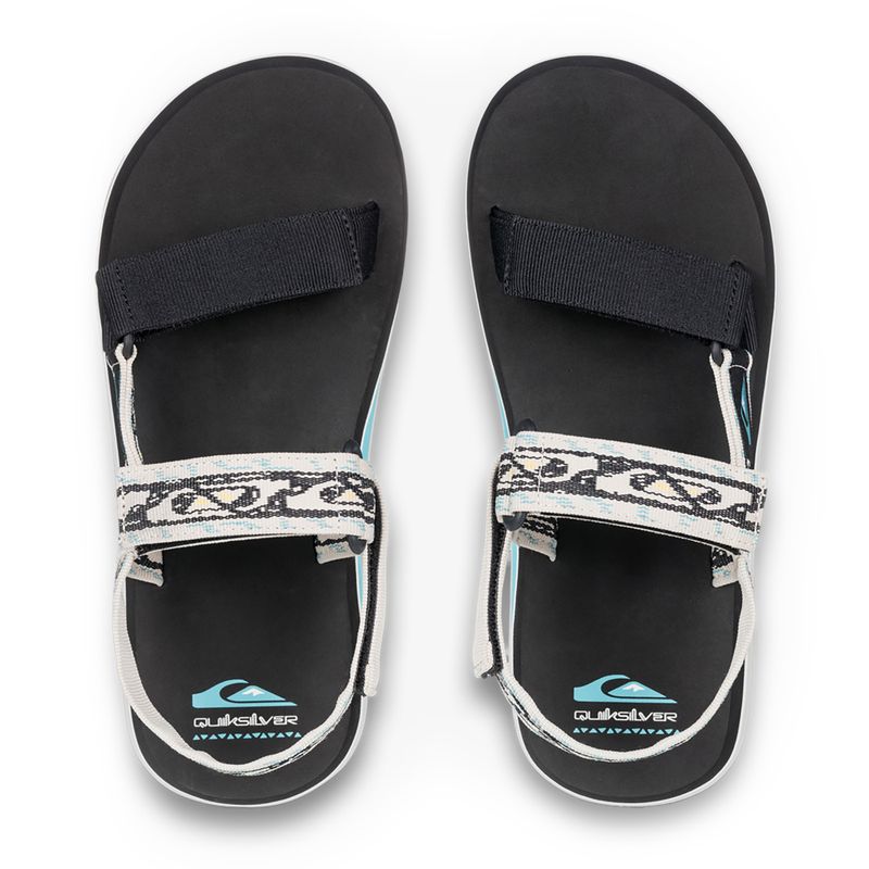 Мъжки сандали Quiksilver Monkey Caged II black/white 2