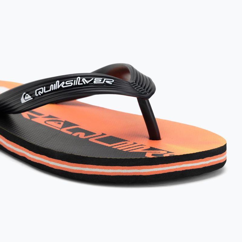 Quiksilver Molokai Art 25 Младежки джапанки с думи от огнен корал 7