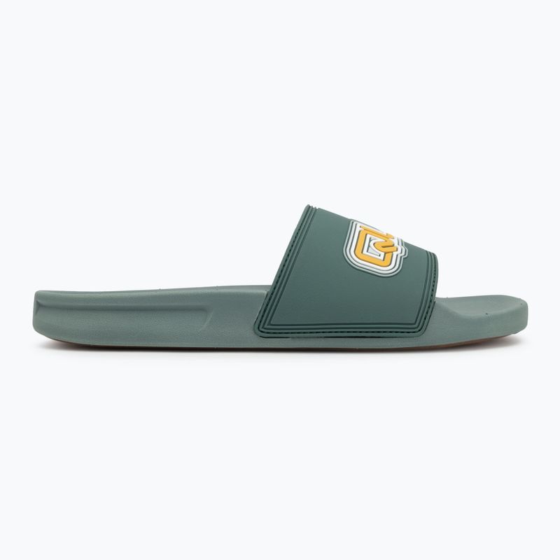 Мъжки джапанки Quiksilver Rivi Wordmark Slide II sage flip-flops 2