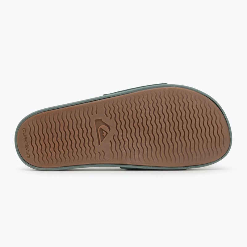 Мъжки джапанки Quiksilver Rivi Wordmark Slide II sage flip-flops 4