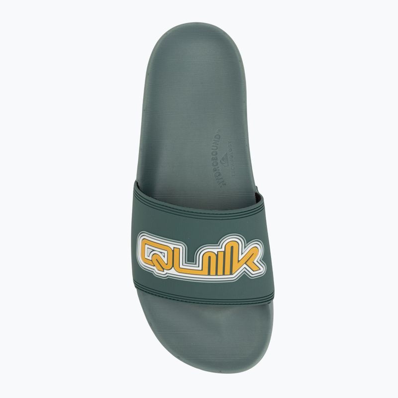 Мъжки джапанки Quiksilver Rivi Wordmark Slide II sage flip-flops 5