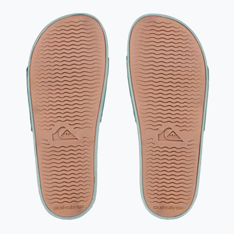 Мъжки джапанки Quiksilver Rivi Wordmark Slide II sage flip-flops 3