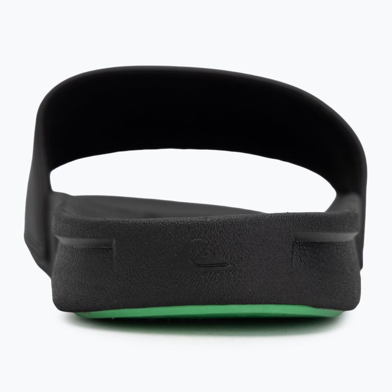 Мъжки джапанки Quiksilver Rivi Wordmark Slide II black rasta 6