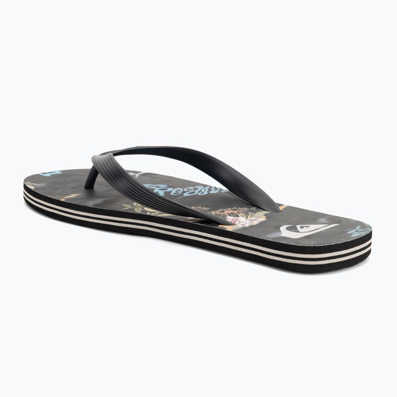 Мъжки джапанки Quiksilver Molokai Art 25 black naturama 3