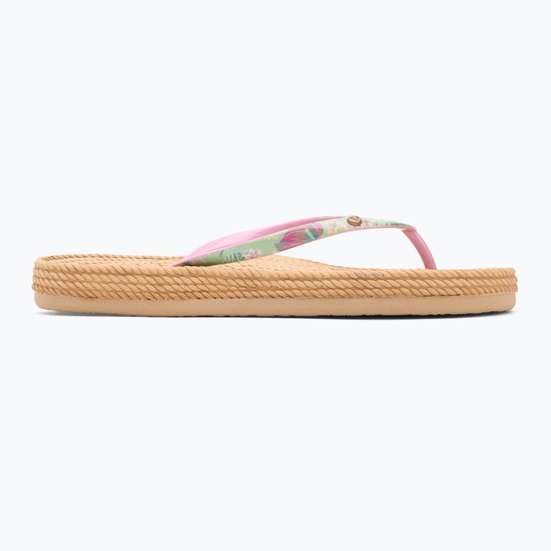 Джапанки за жени ROXY South Beach III green/pink 2
