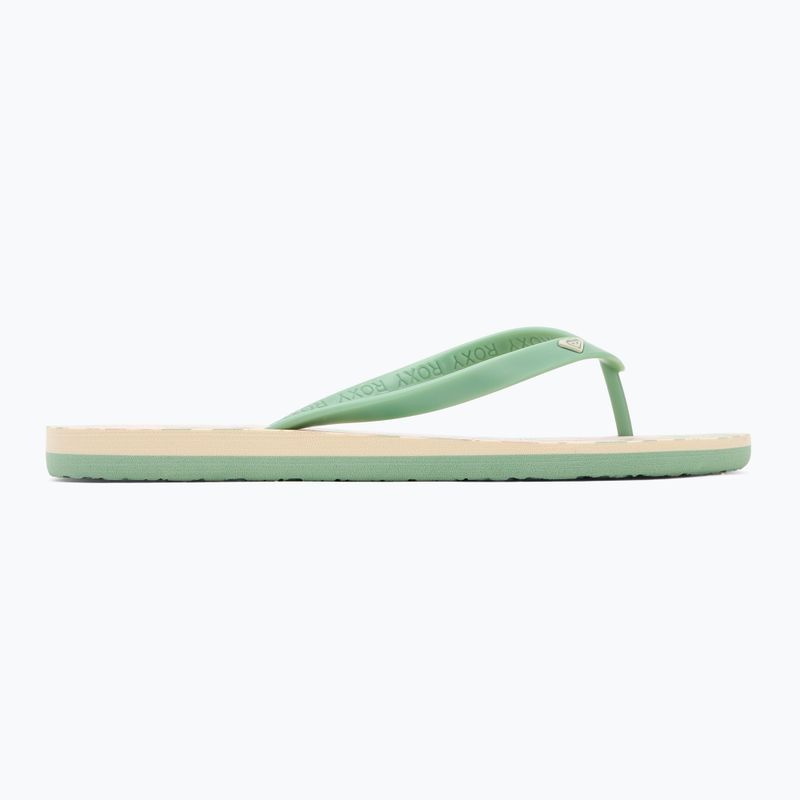 Джапанки за жени ROXY Tahiti VII green/pink 2