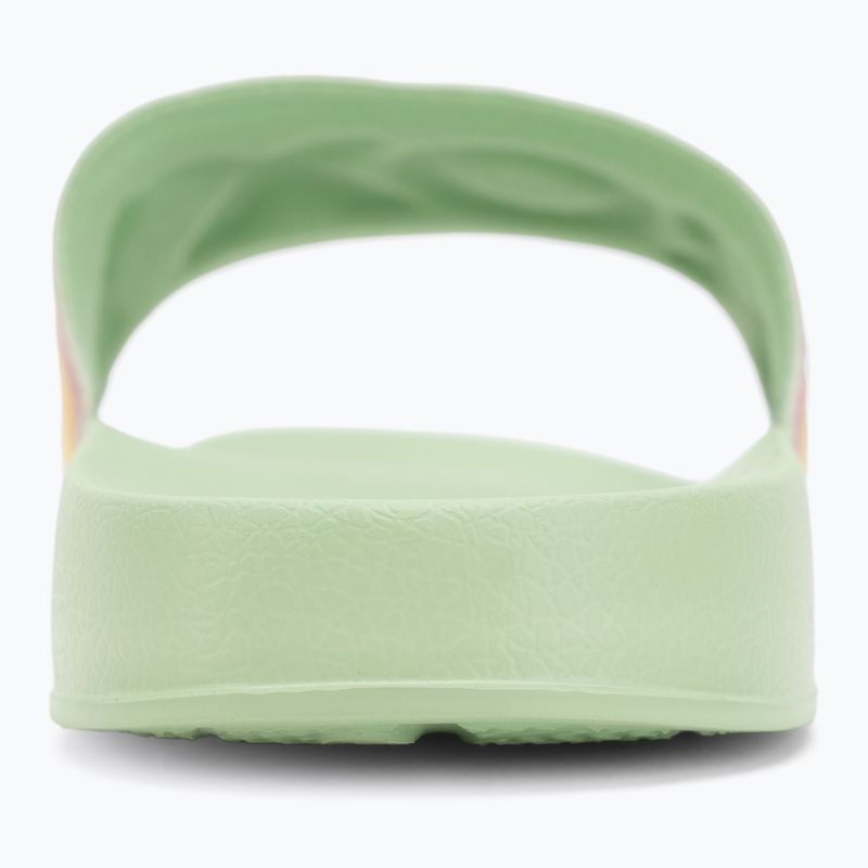 Дамски джапанки ROXY Slippy II green stripe 6