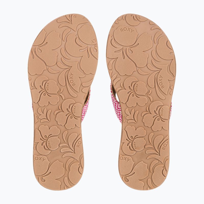 Джапанки ROXY Porto Raffia II raspberry за жени 3