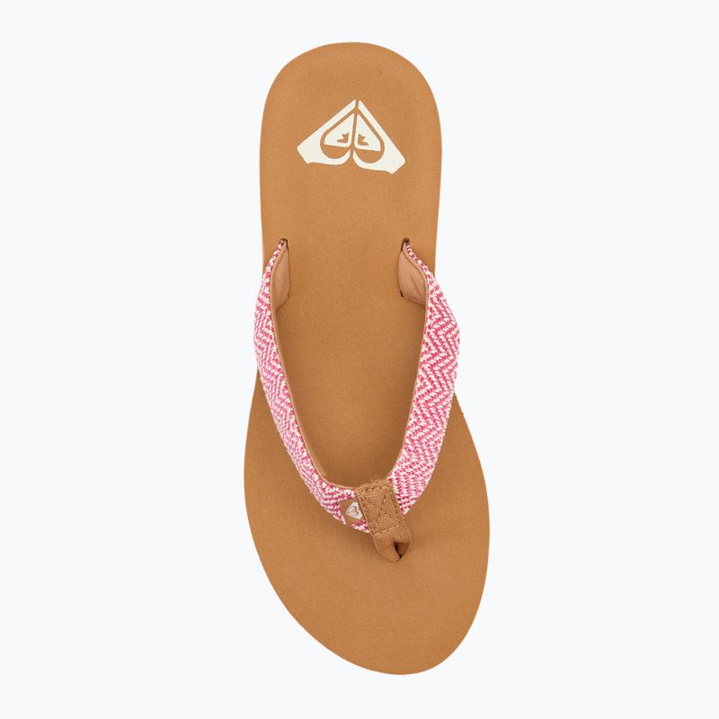Джапанки ROXY Porto Raffia II raspberry за жени 5