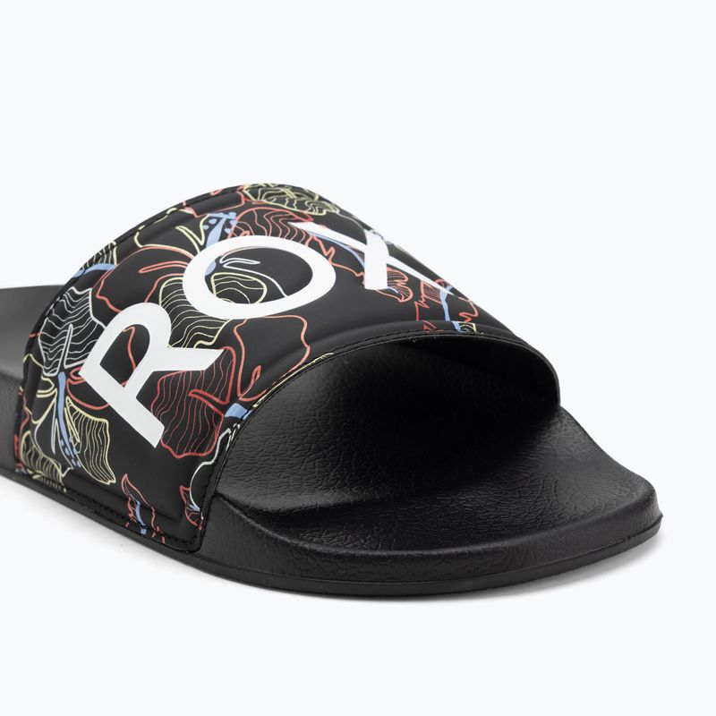 Дамски джапанки ROXY Slippy II black multi camo 7