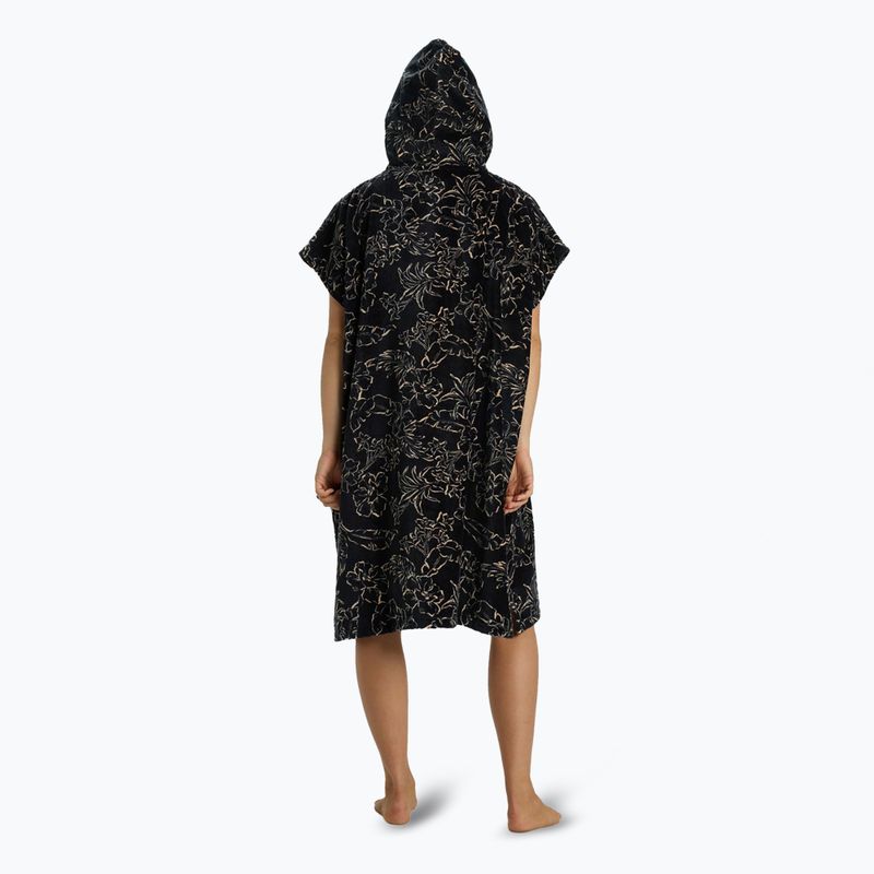 Женско пончо за плуване Billabong Hooded Towel black pebble 2