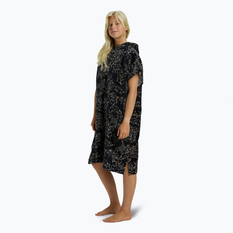 Женско пончо за плуване Billabong Hooded Towel black pebble 3