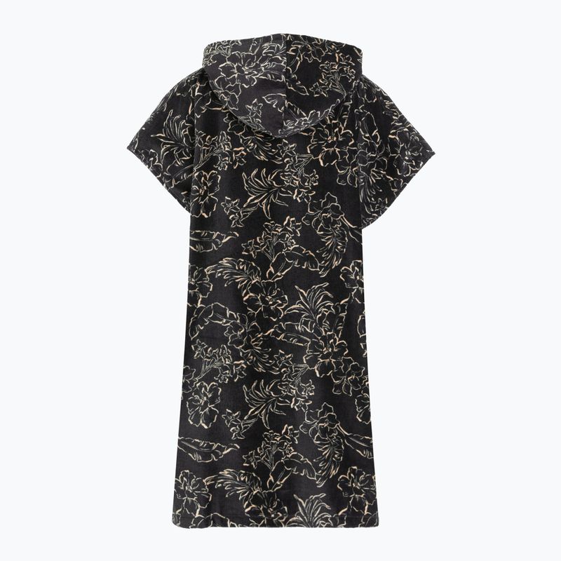 Женско пончо за плуване Billabong Hooded Towel black pebble 6