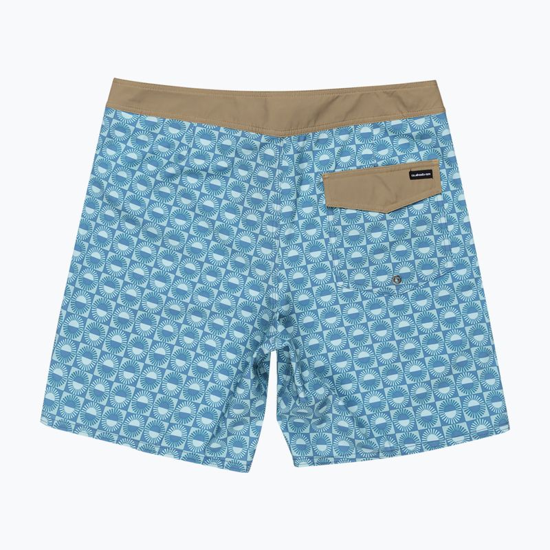Мъжки къси панталони за плуване Surfsilk Straight Leg 18" Florever Aquifer на Quiksilver 2