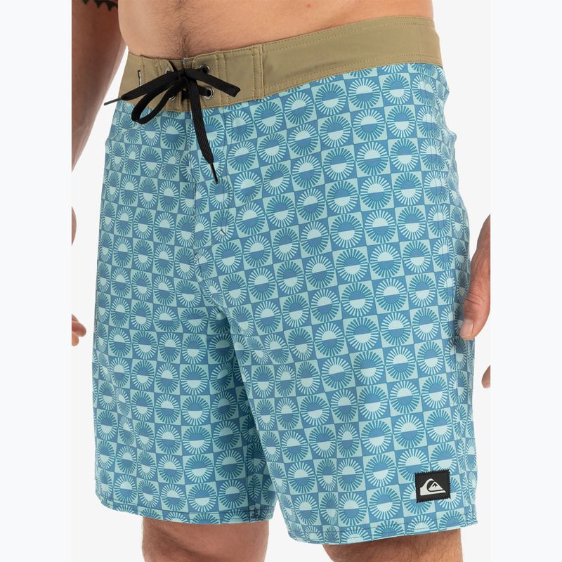 Мъжки къси панталони за плуване Surfsilk Straight Leg 18" Florever Aquifer на Quiksilver 7