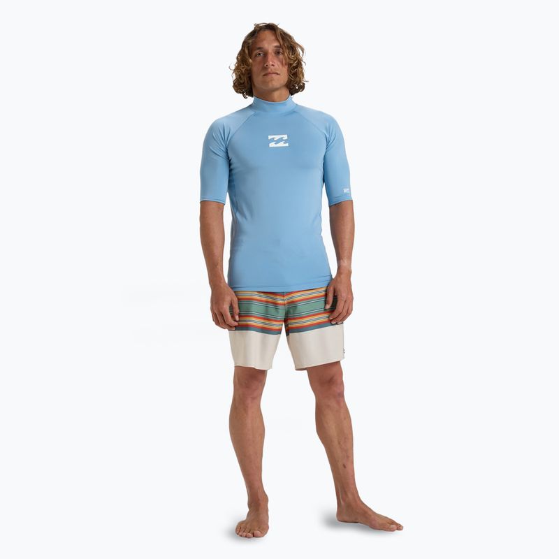 Мъжка банска риза Billabong Waves All Day sky blue 2