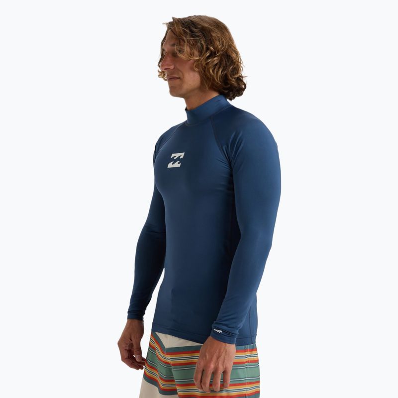 Billabong Waves All Day midnight плуване с дълъг ръкав за мъже 4