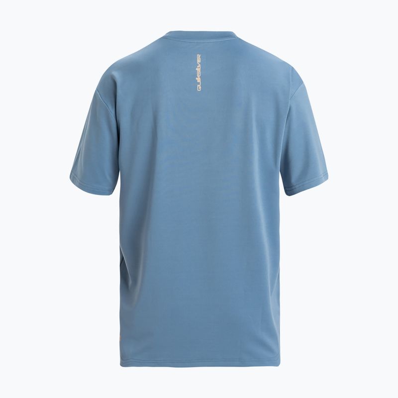 Мъжка тениска Quiksilver Everyday Surf в синьо с корона 2
