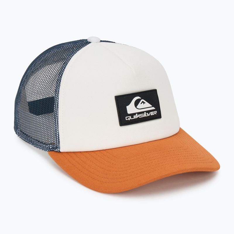 Мъжка бейзболна шапка Quiksilver Omnipotent snow white