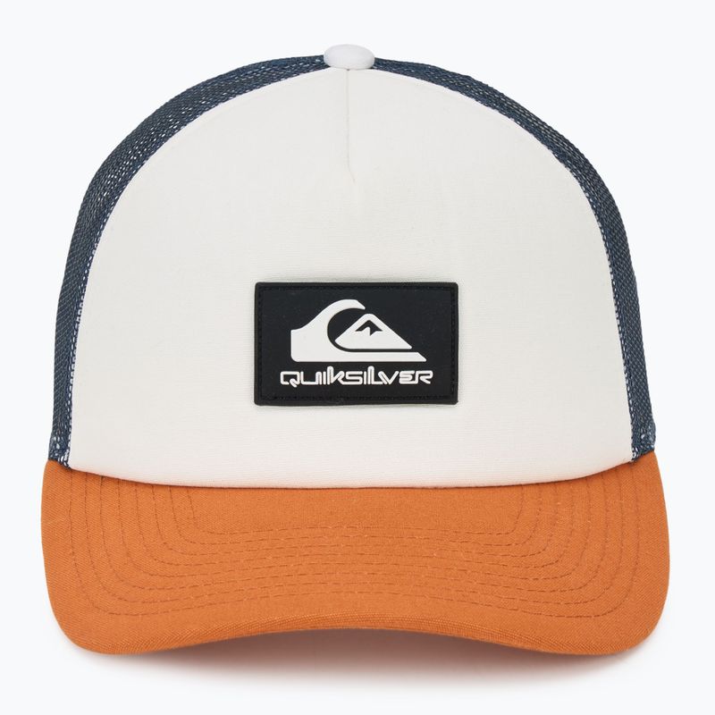 Мъжка бейзболна шапка Quiksilver Omnipotent snow white 2