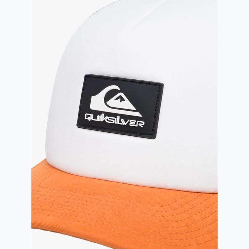 Мъжка бейзболна шапка Quiksilver Omnipotent snow white 4
