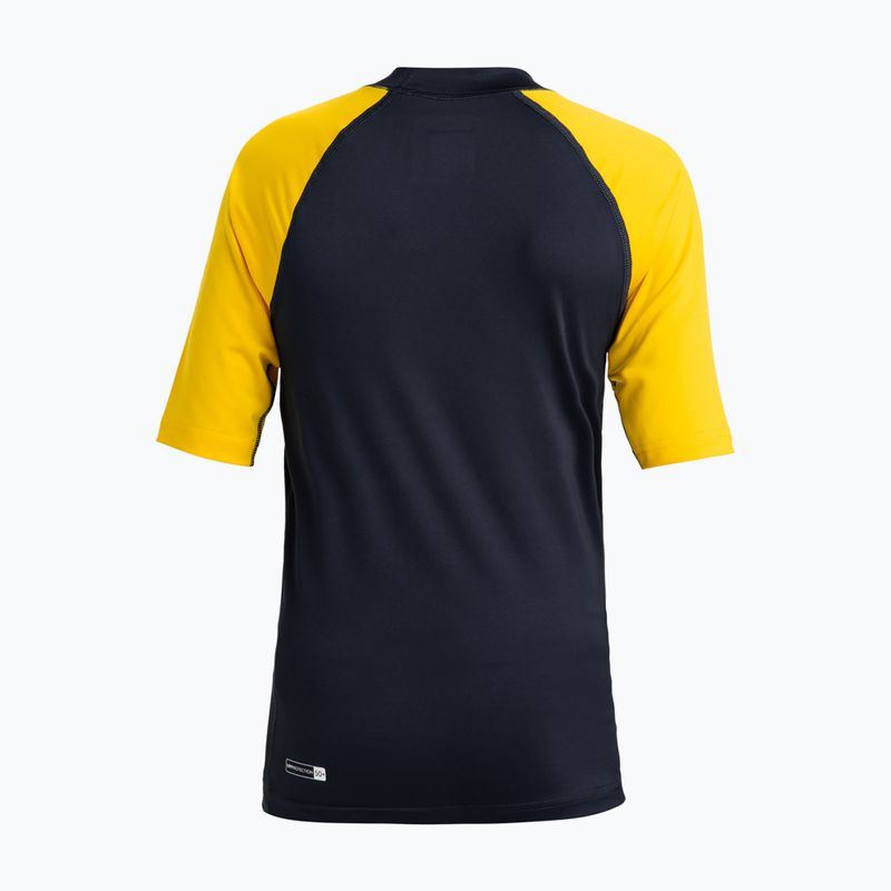 Детска блуза за плуване Quiksilver Everyday UPF50 dark navy/solar power 2