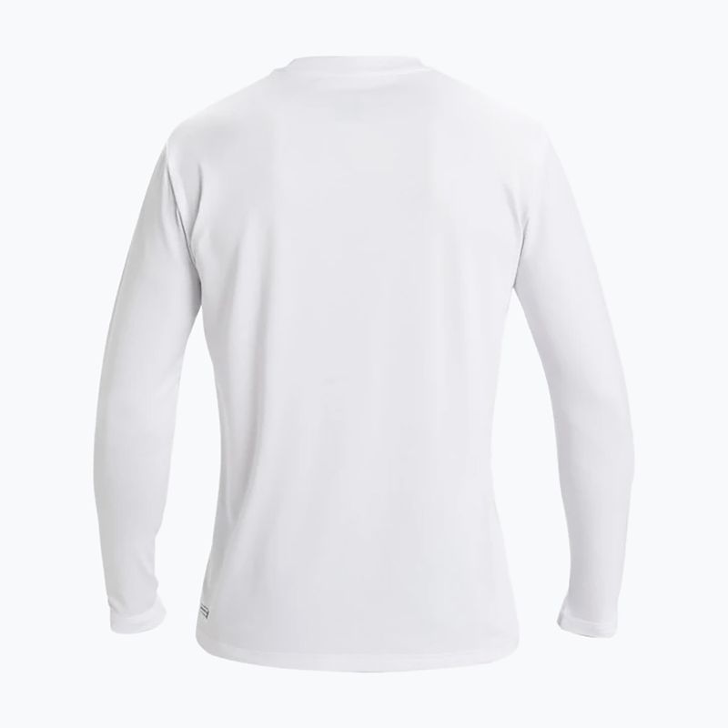 Мъжка блуза с дълъг ръкав за плуване Quiksilver DNA Bubble Logo white 2