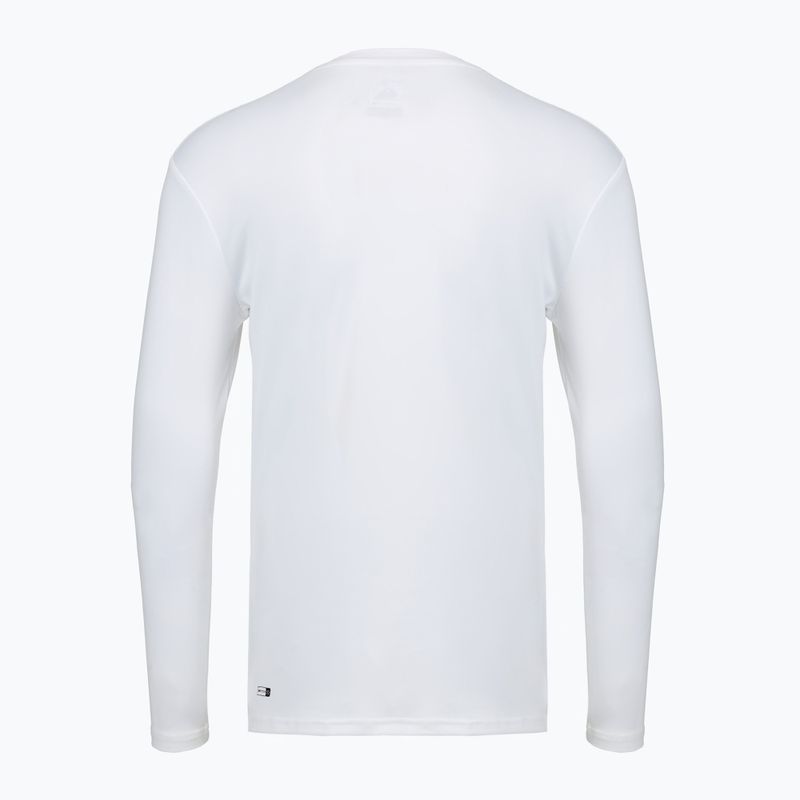 Мъжка блуза с дълъг ръкав за плуване Quiksilver DNA Bubble Logo white 2