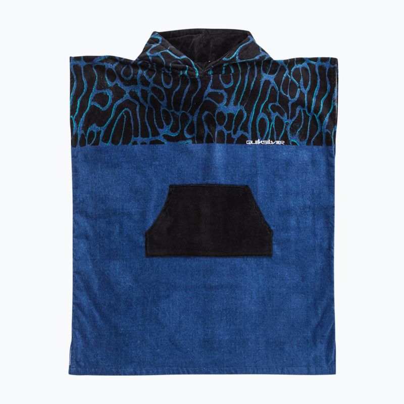 Детско пончо Quiksilver Hoody estate blue