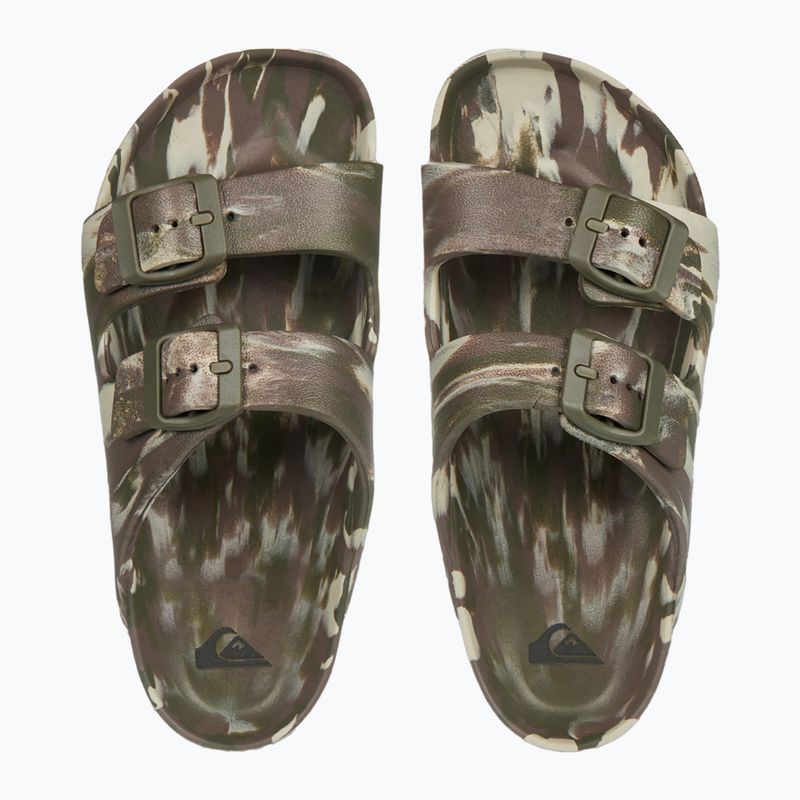 Детски джапанки Quiksilver Embark RF green 1 2