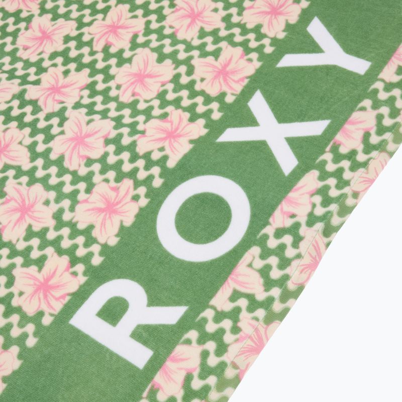 ROXY Студена вода Печатана плажна кърпа босилек парти вълни yw 2