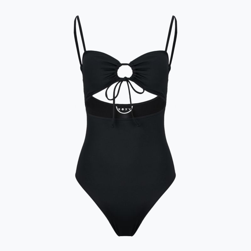 Дамски бански от една част ROXY Beach Classics Fashion anthracite
