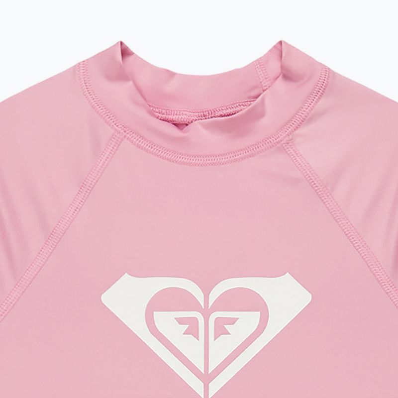 Детска блуза за плуване ROXY Wholehearted от шифон в цвят люляк 3