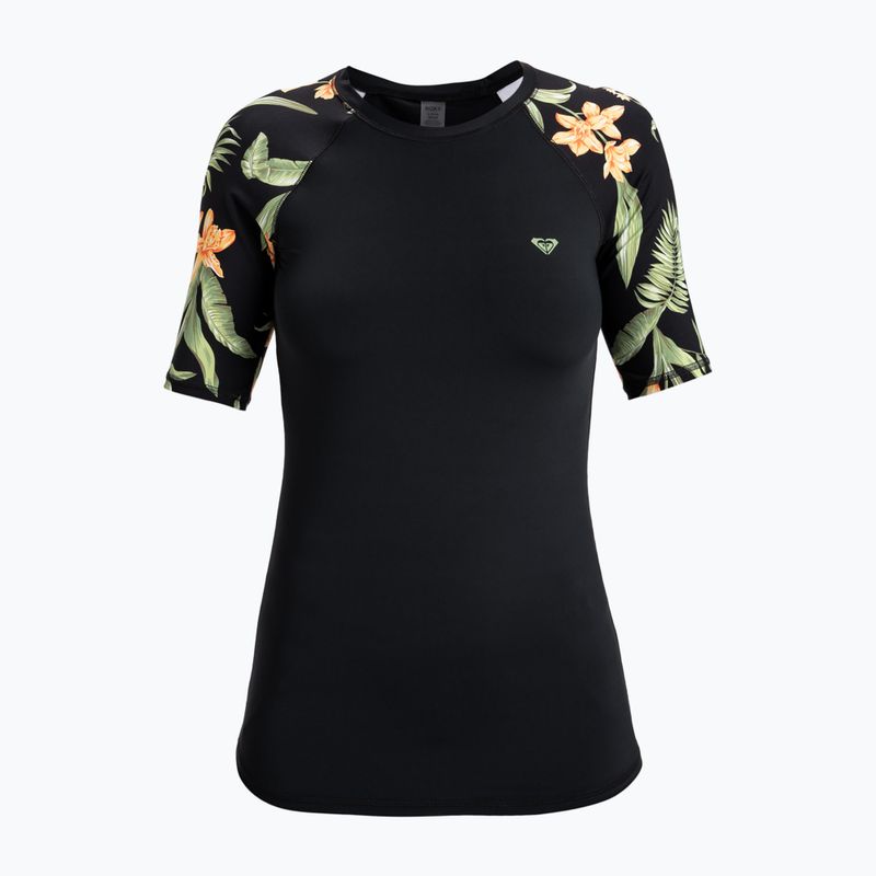 Дамска блуза за плуване ROXY Lycra Printed anthracite island escape