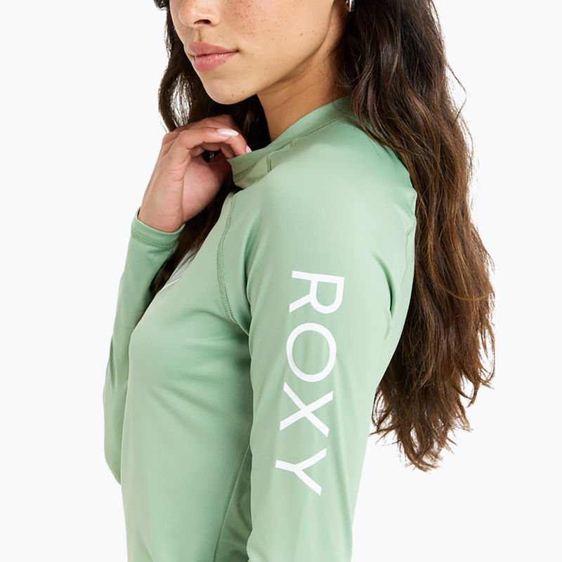 Дамско плуване с дълъг ръкав ROXY Whole Hearted basil 5