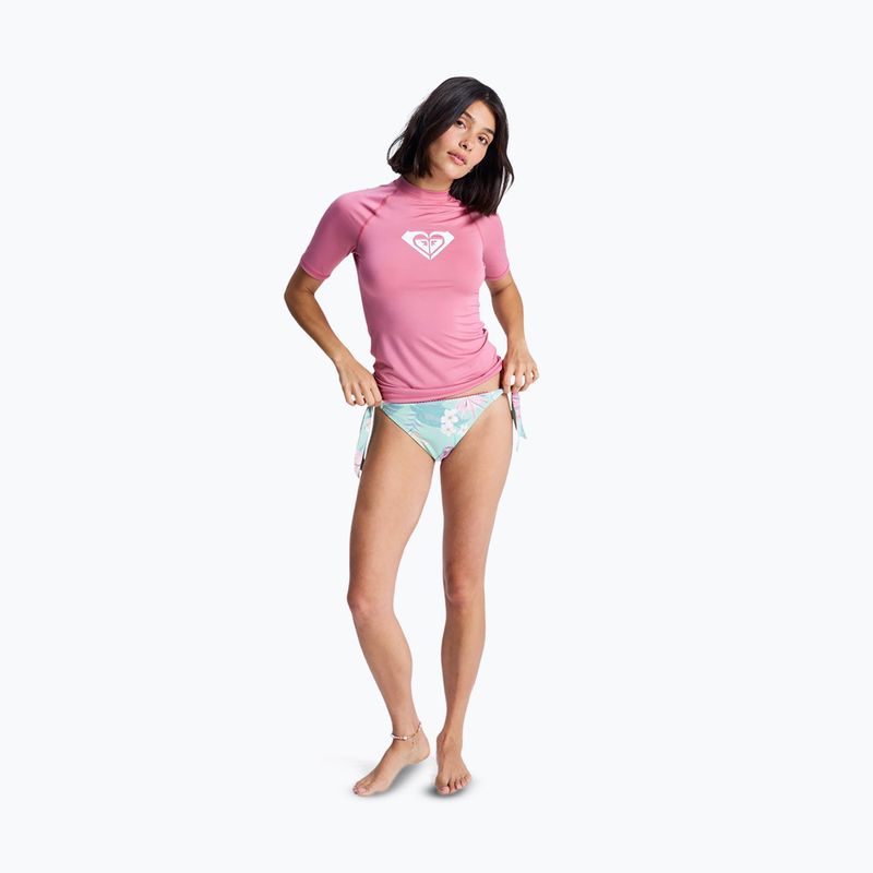 Дамска тениска за плуване ROXY Whole Hearted heather rose 2