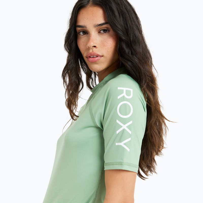 Дамска тениска за плуване ROXY Whole Hearted basil 5