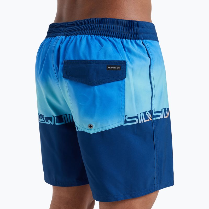 Мъжки къси панталони за плуване Quiksilver Everyday Half Jam 16" nebulas blue wordblock 8