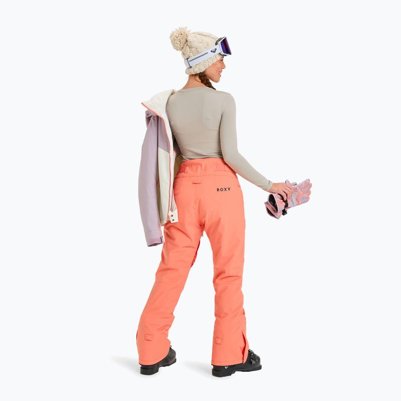 Дамски панталони за сноуборд ROXY Alpine Ridge coral chic 4