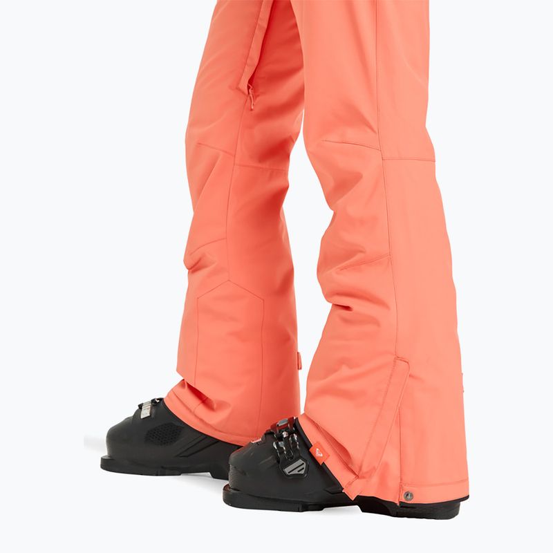 Дамски панталони за сноуборд ROXY Alpine Ridge coral chic 10