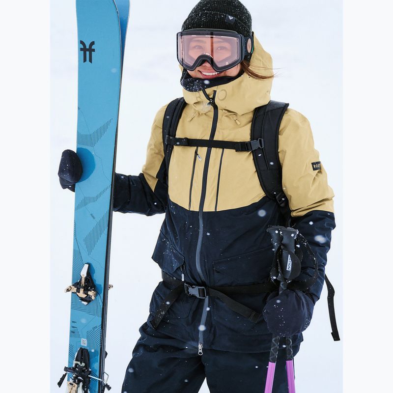 Дамско яке за сноуборд ROXY Gore-Tex Stretch Purelines fennel seed 14