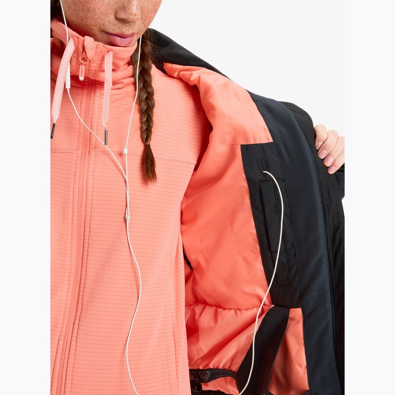 Дамско яке за сноуборд ROXY Free Jet true black/big flower 13